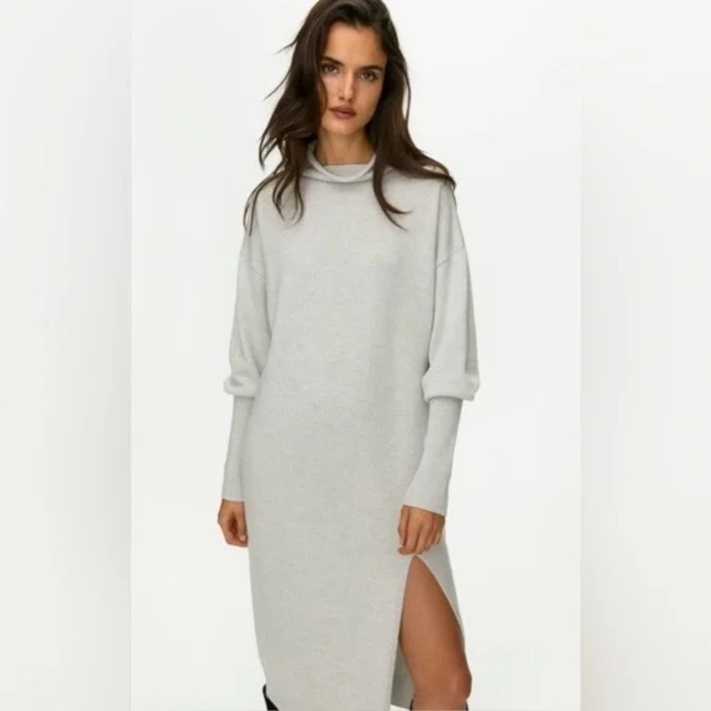 Wilfred Cyprie grey sweater dress